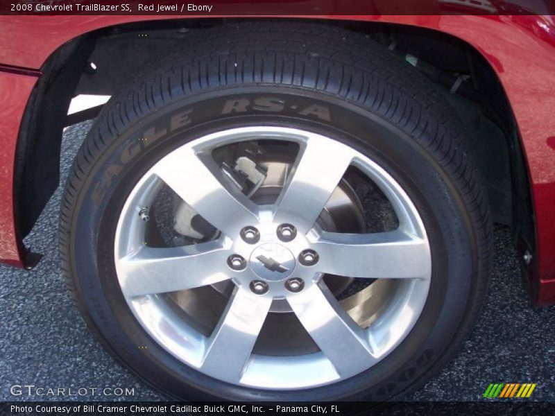 Red Jewel / Ebony 2008 Chevrolet TrailBlazer SS