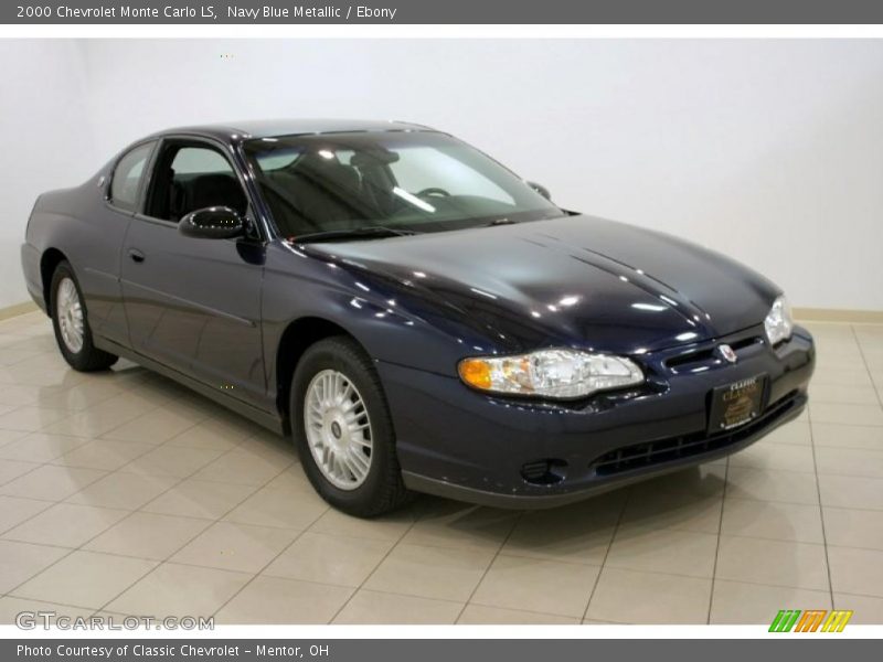 Navy Blue Metallic / Ebony 2000 Chevrolet Monte Carlo LS