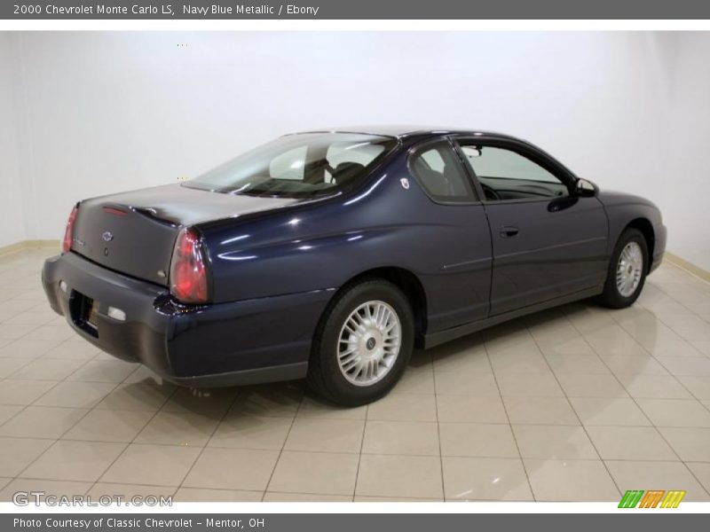 Navy Blue Metallic / Ebony 2000 Chevrolet Monte Carlo LS