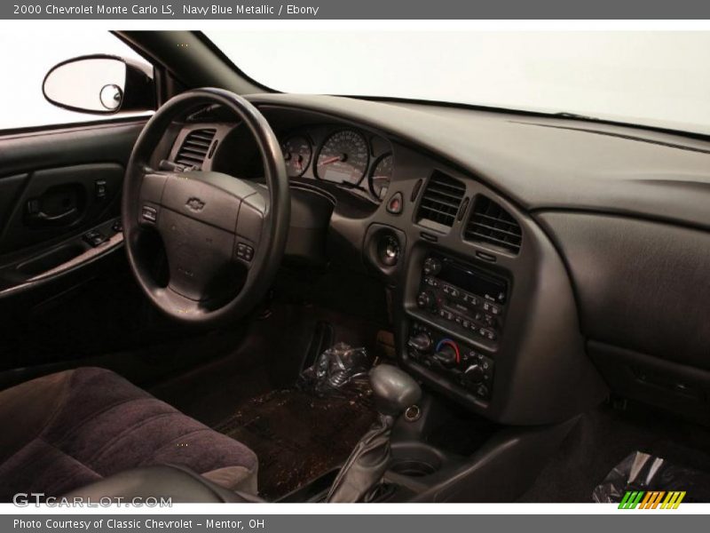 Navy Blue Metallic / Ebony 2000 Chevrolet Monte Carlo LS