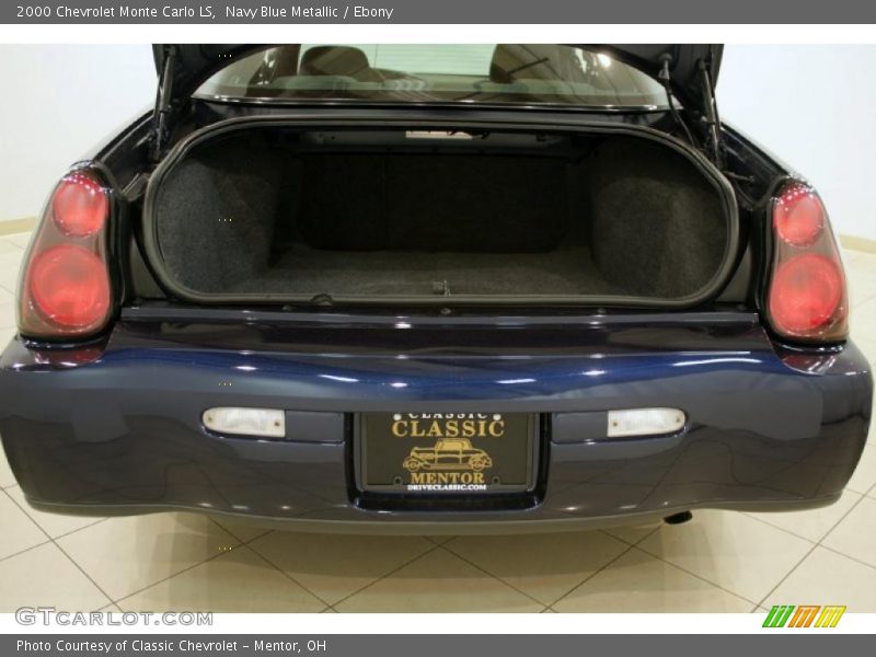 Navy Blue Metallic / Ebony 2000 Chevrolet Monte Carlo LS