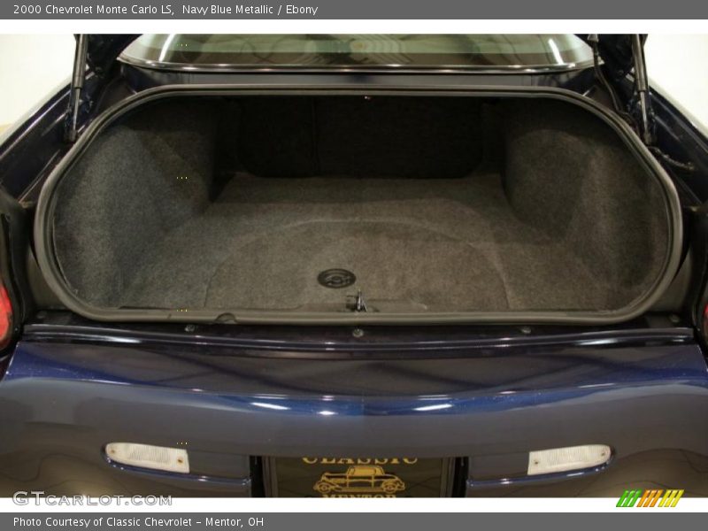 Navy Blue Metallic / Ebony 2000 Chevrolet Monte Carlo LS