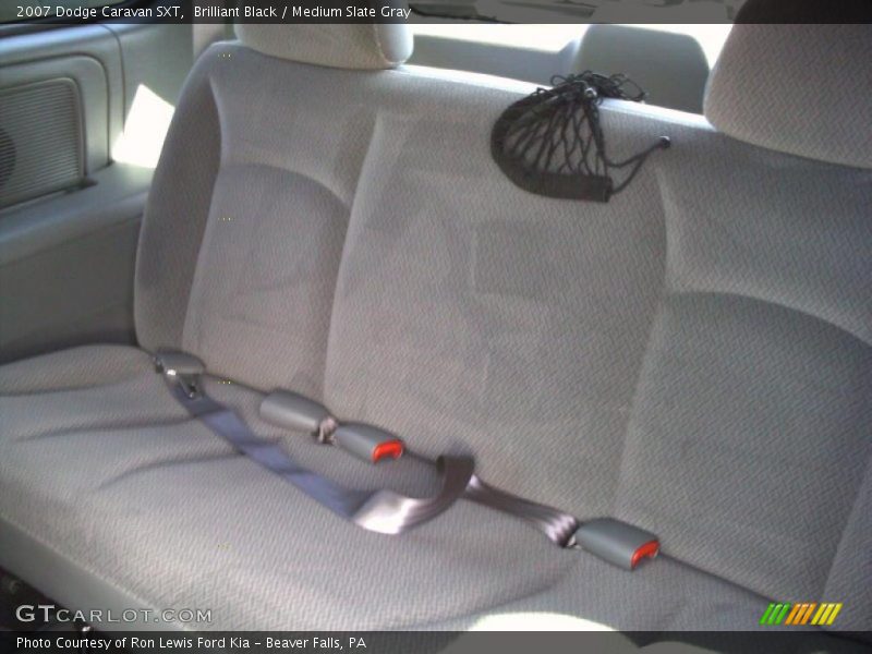 Brilliant Black / Medium Slate Gray 2007 Dodge Caravan SXT