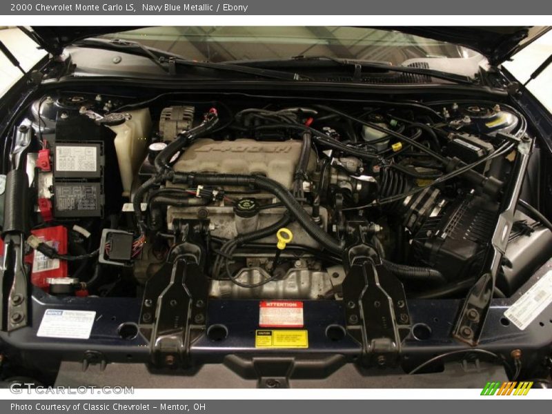Navy Blue Metallic / Ebony 2000 Chevrolet Monte Carlo LS