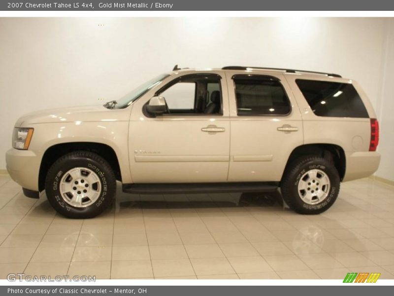 Gold Mist Metallic / Ebony 2007 Chevrolet Tahoe LS 4x4