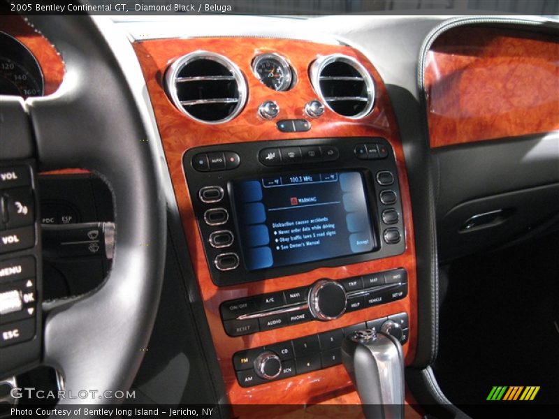 Diamond Black / Beluga 2005 Bentley Continental GT