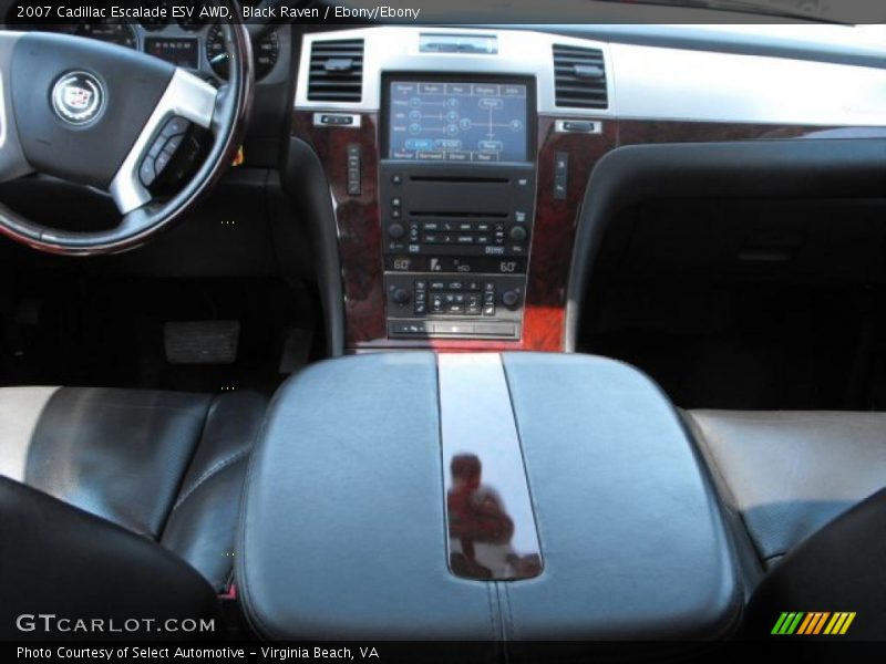Black Raven / Ebony/Ebony 2007 Cadillac Escalade ESV AWD