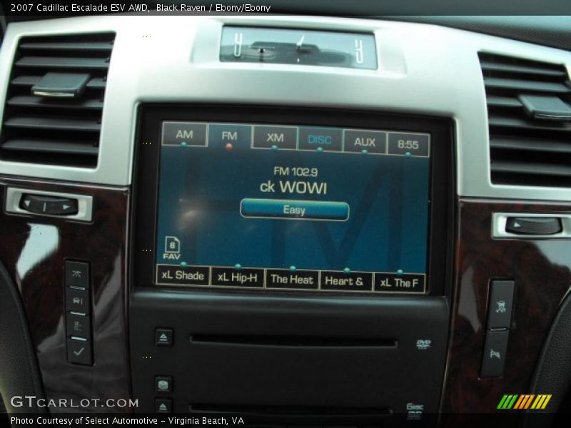 Black Raven / Ebony/Ebony 2007 Cadillac Escalade ESV AWD
