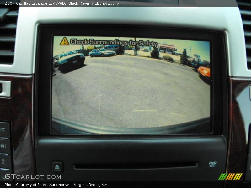 Black Raven / Ebony/Ebony 2007 Cadillac Escalade ESV AWD