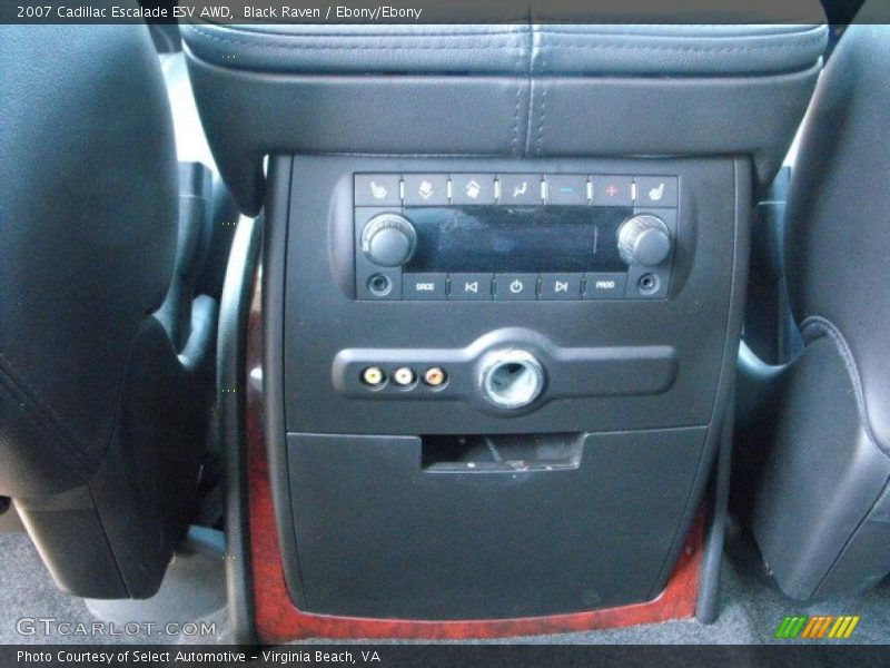 Black Raven / Ebony/Ebony 2007 Cadillac Escalade ESV AWD