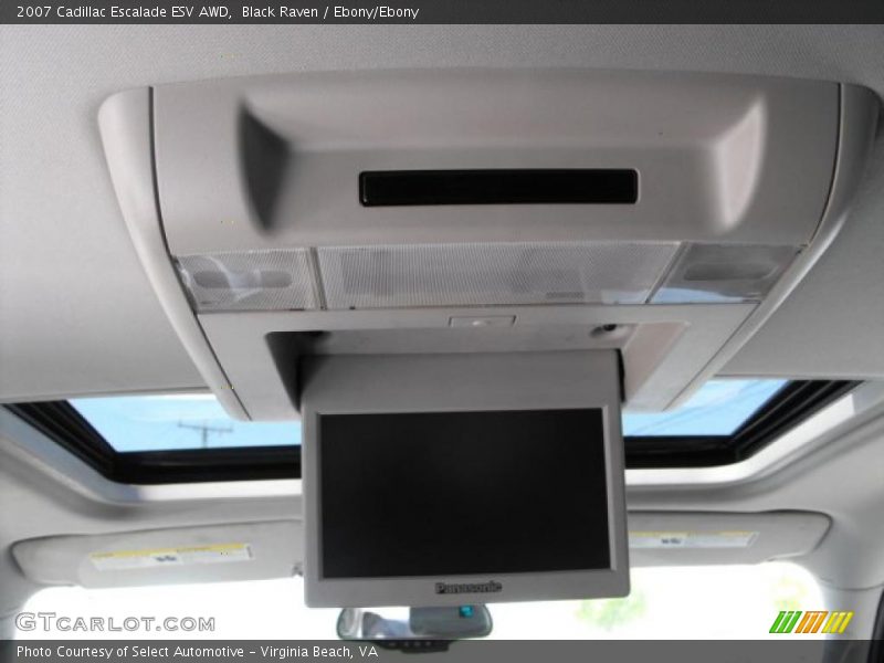 Black Raven / Ebony/Ebony 2007 Cadillac Escalade ESV AWD