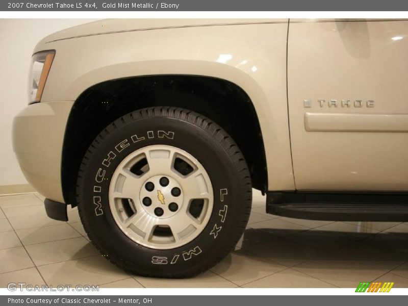 Gold Mist Metallic / Ebony 2007 Chevrolet Tahoe LS 4x4