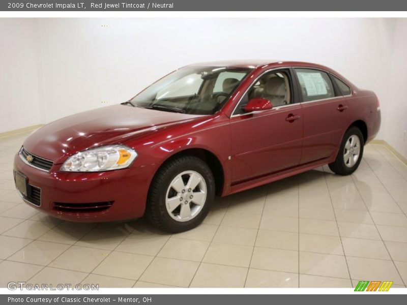 Red Jewel Tintcoat / Neutral 2009 Chevrolet Impala LT