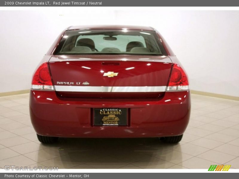 Red Jewel Tintcoat / Neutral 2009 Chevrolet Impala LT