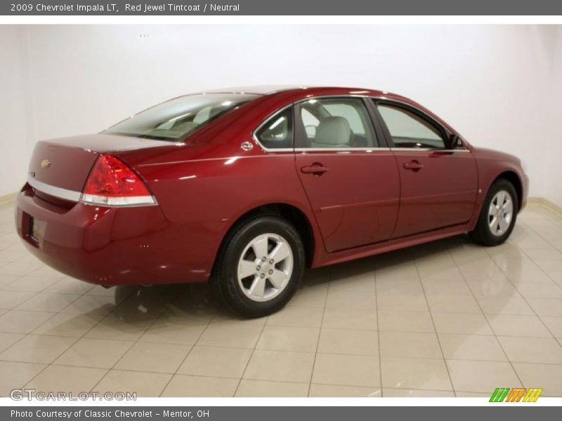 Red Jewel Tintcoat / Neutral 2009 Chevrolet Impala LT