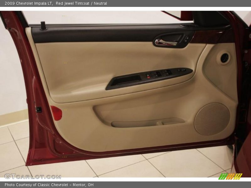 Red Jewel Tintcoat / Neutral 2009 Chevrolet Impala LT