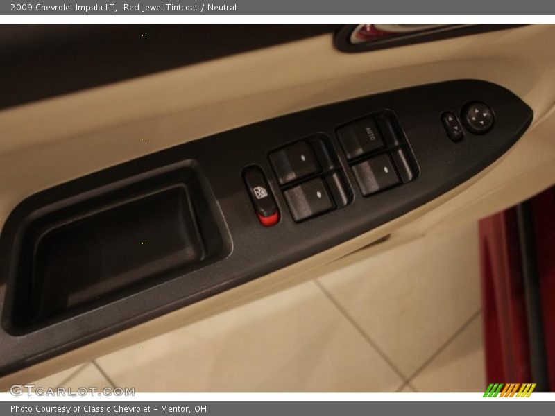 Red Jewel Tintcoat / Neutral 2009 Chevrolet Impala LT