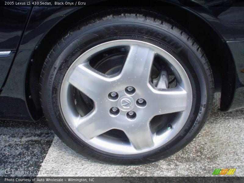 Black Onyx / Ecru 2005 Lexus LS 430 Sedan