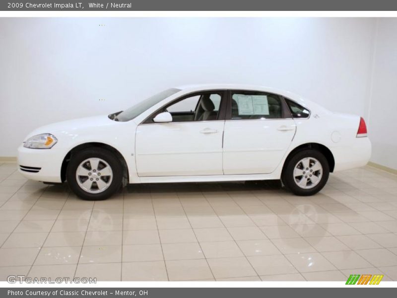 White / Neutral 2009 Chevrolet Impala LT