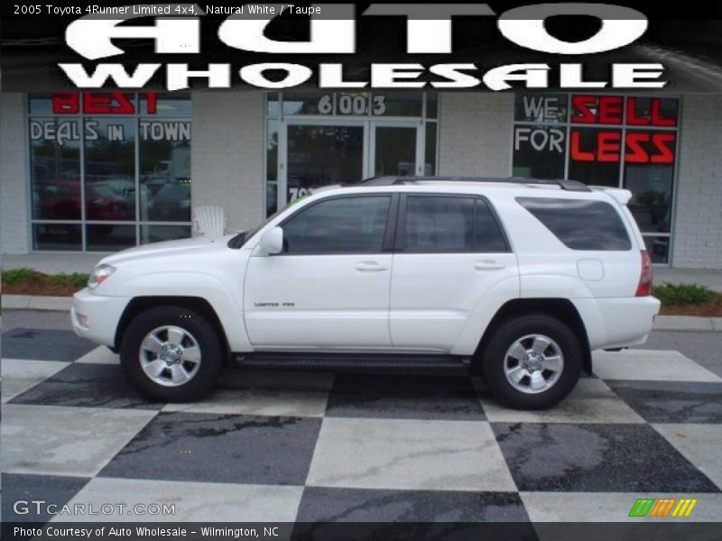 Natural White / Taupe 2005 Toyota 4Runner Limited 4x4