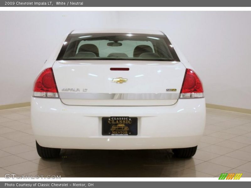 White / Neutral 2009 Chevrolet Impala LT