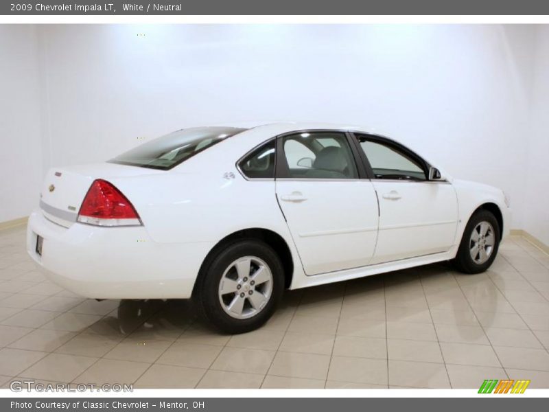 White / Neutral 2009 Chevrolet Impala LT