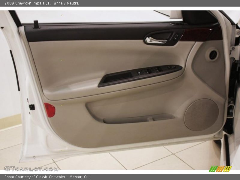 White / Neutral 2009 Chevrolet Impala LT