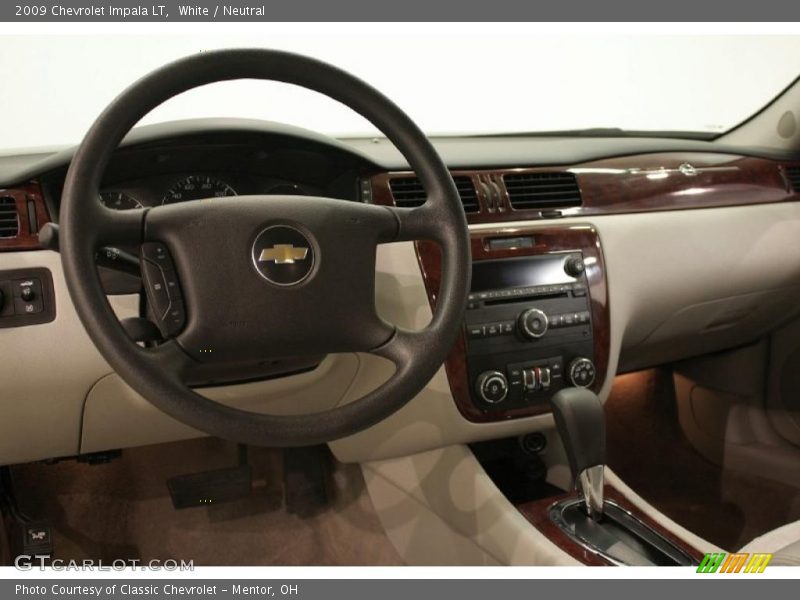 White / Neutral 2009 Chevrolet Impala LT