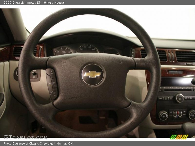 White / Neutral 2009 Chevrolet Impala LT