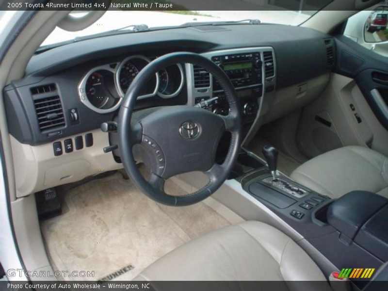 Natural White / Taupe 2005 Toyota 4Runner Limited 4x4
