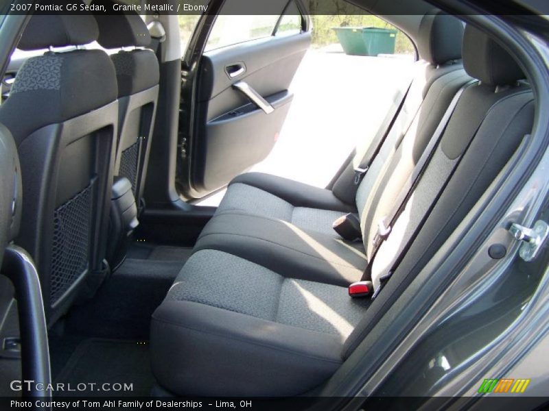 Granite Metallic / Ebony 2007 Pontiac G6 Sedan