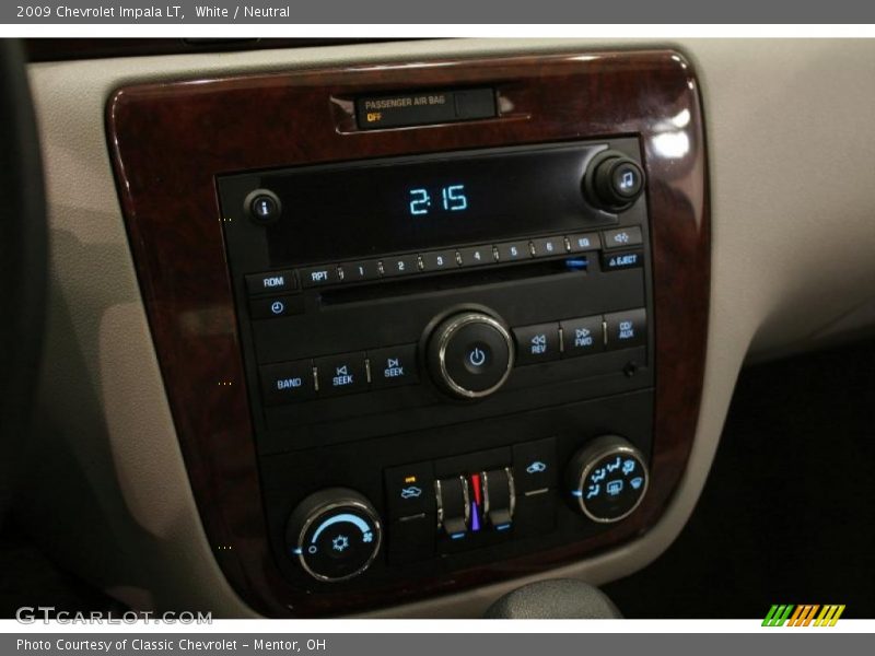 White / Neutral 2009 Chevrolet Impala LT