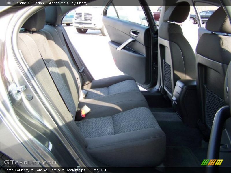 Granite Metallic / Ebony 2007 Pontiac G6 Sedan