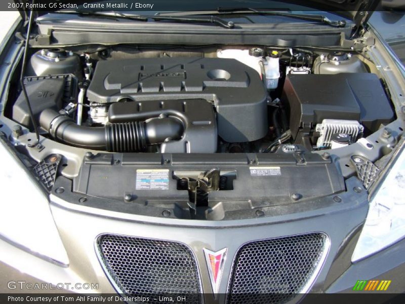 Granite Metallic / Ebony 2007 Pontiac G6 Sedan
