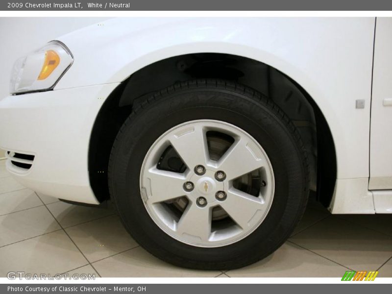 White / Neutral 2009 Chevrolet Impala LT