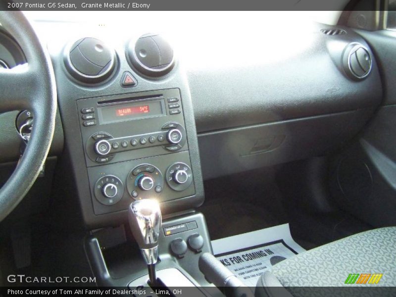 Granite Metallic / Ebony 2007 Pontiac G6 Sedan