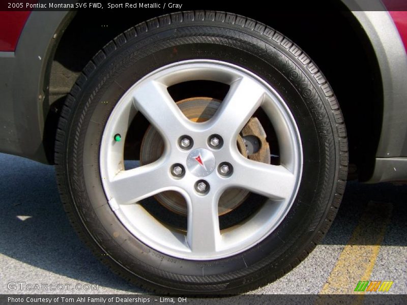 Sport Red Metallic / Gray 2005 Pontiac Montana SV6 FWD