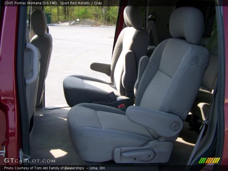 Sport Red Metallic / Gray 2005 Pontiac Montana SV6 FWD