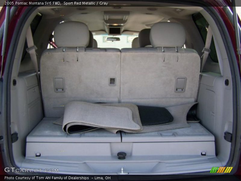 Sport Red Metallic / Gray 2005 Pontiac Montana SV6 FWD