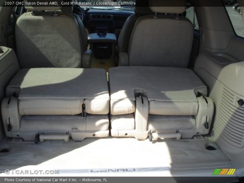 Gold Mist Metallic / Cocoa/Light Cashmere 2007 GMC Yukon Denali AWD