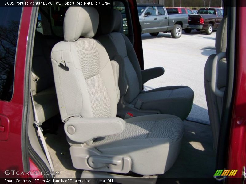 Sport Red Metallic / Gray 2005 Pontiac Montana SV6 FWD