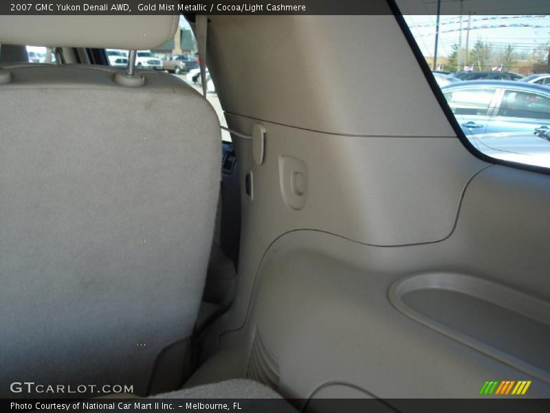 Gold Mist Metallic / Cocoa/Light Cashmere 2007 GMC Yukon Denali AWD