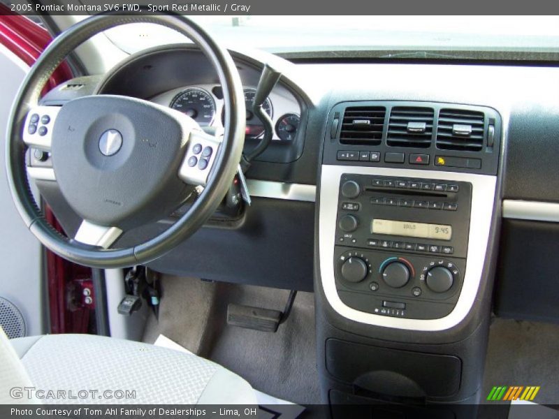 Sport Red Metallic / Gray 2005 Pontiac Montana SV6 FWD