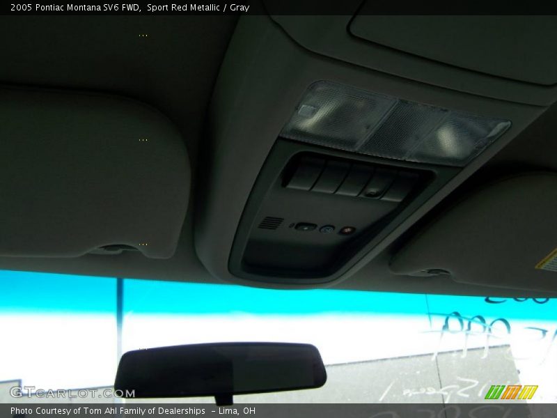 Sport Red Metallic / Gray 2005 Pontiac Montana SV6 FWD