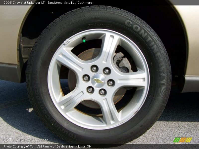 Sandstone Metallic / Cashmere 2006 Chevrolet Uplander LT
