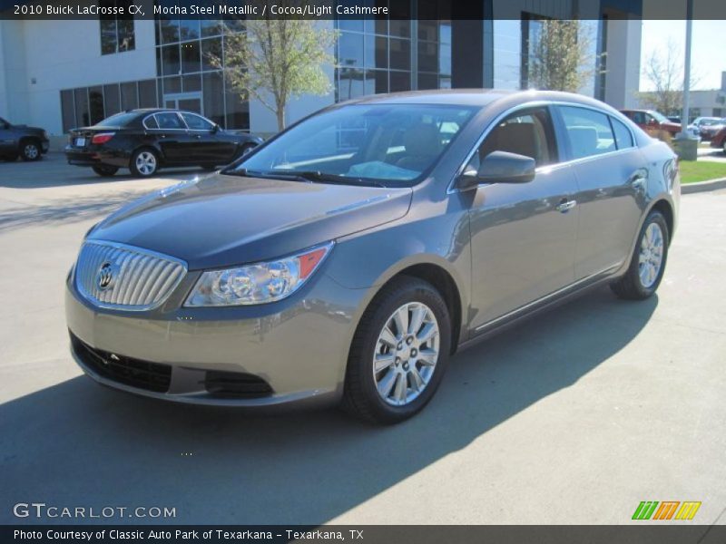 Mocha Steel Metallic / Cocoa/Light Cashmere 2010 Buick LaCrosse CX