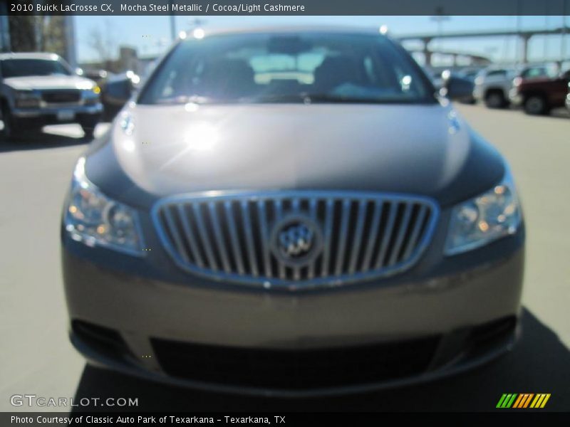 Mocha Steel Metallic / Cocoa/Light Cashmere 2010 Buick LaCrosse CX