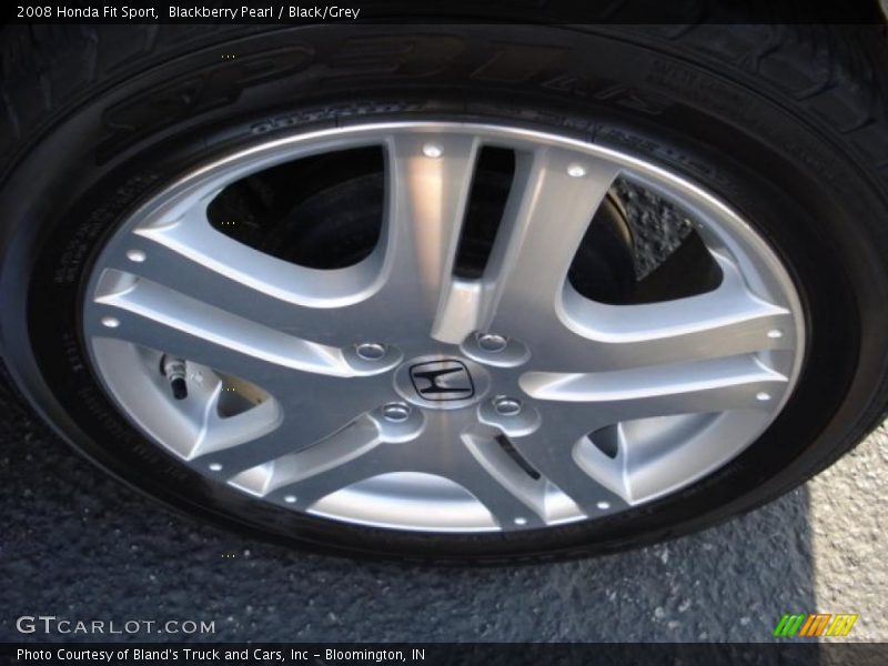Blackberry Pearl / Black/Grey 2008 Honda Fit Sport