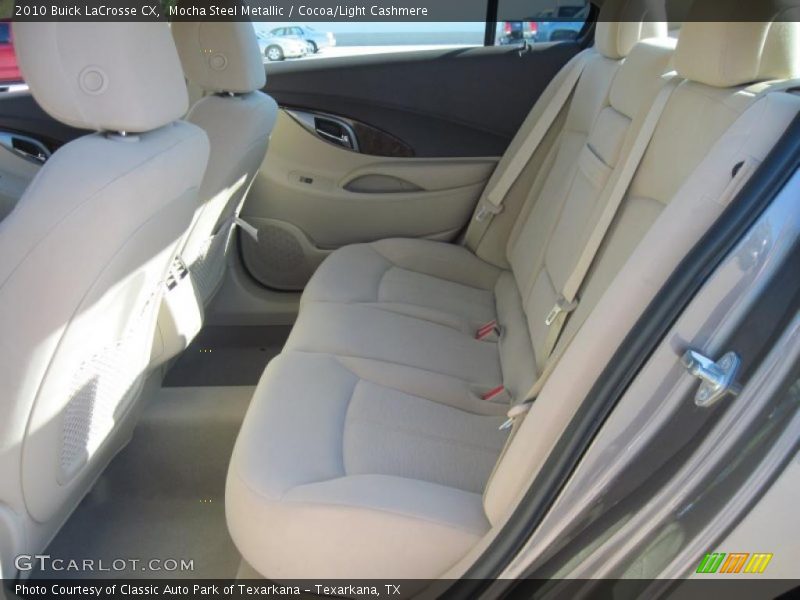 Mocha Steel Metallic / Cocoa/Light Cashmere 2010 Buick LaCrosse CX
