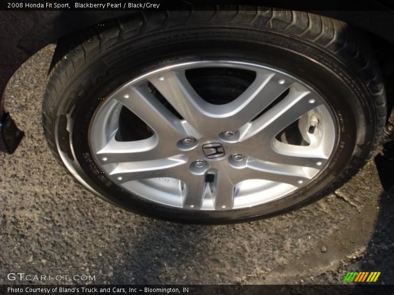 Blackberry Pearl / Black/Grey 2008 Honda Fit Sport
